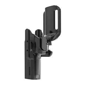 TEGE Polymer OWB Left Handed Gun Holster For Glock 17 19 With Drop-offset Attachment