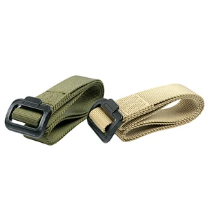 Custom Nylon Adjustable Training Outdoor Hunting Waist Belt Quick Release Buckle Tactical Nylon Belts