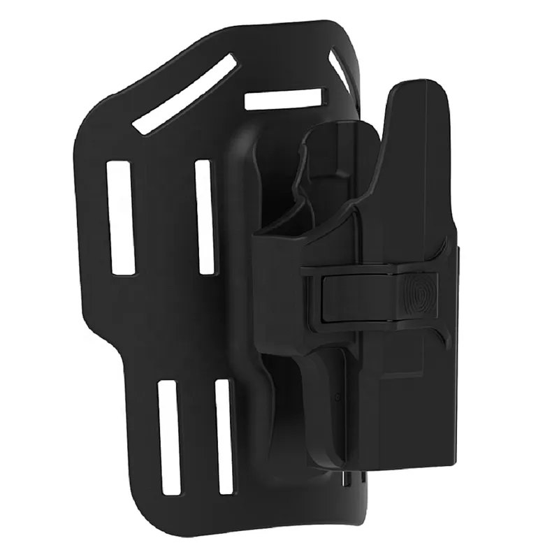 Pistol Carry Gun Holster For Glock 26 27 33 Adjustable Angle Index-finger Release Holster With Drop Leg