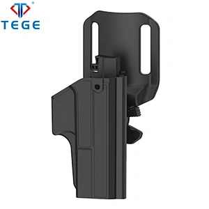 Thumb Release Glock 17 Holster Glock 22 31 Holster Tactical 360 Degrees Adjustable Outside Waistband Holster