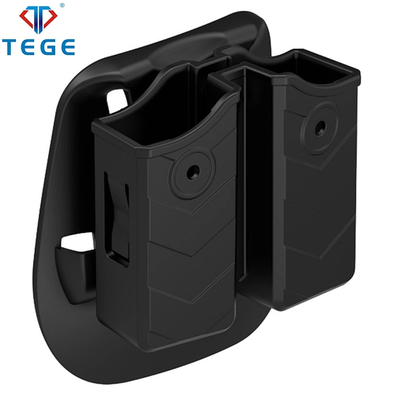 TEGE Universal Double Magazine Pouch Pistol Magazines