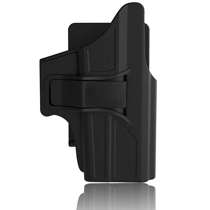 Glock 43 Holster, Tactical Outside Waistband Belt Holsters with Adjustable Cant Fast Draw.