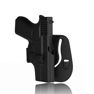 TEGE 2020 Hot Selling OWB Gun Holster For Glock 43 With Paddle Attachment Fast Draw & Quick Release