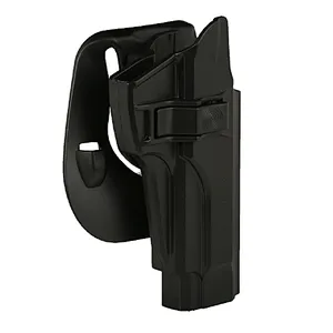 TEGE Airsoft Gun Holster For Beretta 92fs,  M9, Chiappa M9 With Paddle & Belt Clip Attachments For Outdoor Hunting