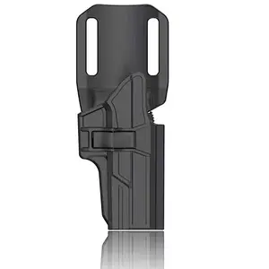 Glock 17 Glock 22 31 Drop Offset Holster(gen 1-5), Tactical 360 Degrees Adjustable Outside Waistband Holster