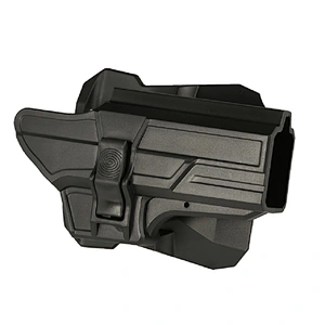 Tege hot selling polymer owb gun holster for Glock 17/22/31(Gen1-5) with paddle attachment