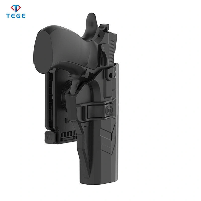 TEGE Owb Holster Military Police Man Tactical Level III Gun holster and Duty Holster Fits CZ 75 P-09