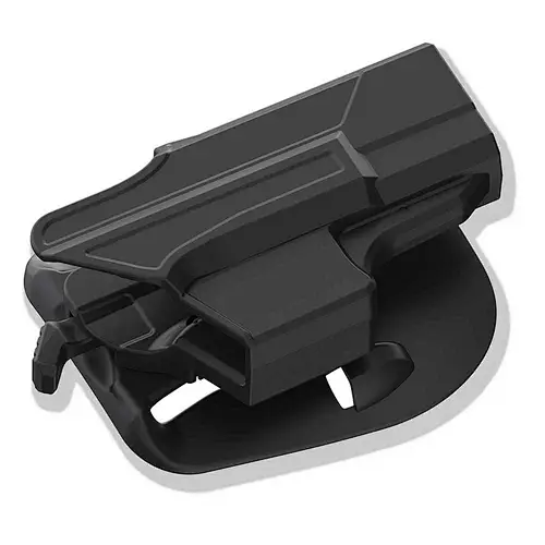 Glock 19 19X 23 32 45 Holster (Gen 1-5), Tactical Outside Waistband Paddle Holsters with Adjustable Cant Fast Draw.