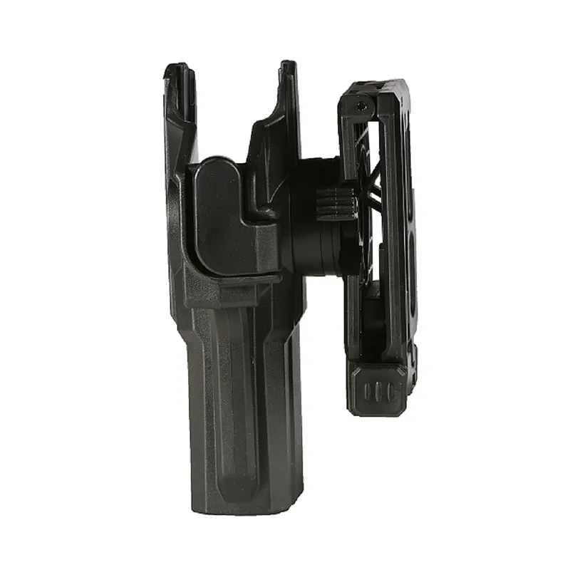 TEGE polymer outside waist belt fast draw & quick release gun holster Glock 17 19 left right handed interchangeable gun holster