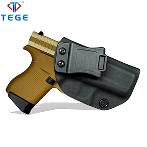 TEGE Kydex IWB Case Concealed Carry Light Small Size Men Women Military Tactical Police Civilian Pistol Holster Fits Glock 43