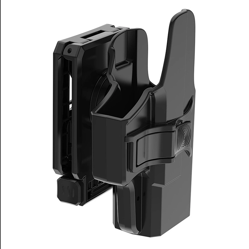 TEGE polymer holster fits Glock 26, 27, 33 (Gen 1,2,3,4, 5) with belt clip outside waistband gun holster for military