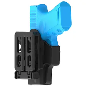 High Quality Certificates Belt Clip Holster Black Polymer Military Pistol Gun Holster for Glock 26/27/33 Gen 1-5