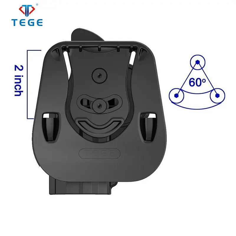 Paddle Attachment Accessory Tactical Gear 60 Degree Rotate Suitable for Paddle Holster