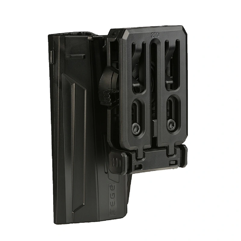 TEGE outside waist belt polymer gun holster for CZ P07 CZ P09 with Two-in-one Belt Clip attachment gun holster