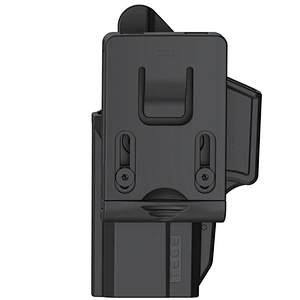 TEGE Glock 19 19X 23 32 45 Holster (Gen 1-5), Tactical Outside Waistband Belt Paddle Holsters with Adjustable Cant Fast Draw