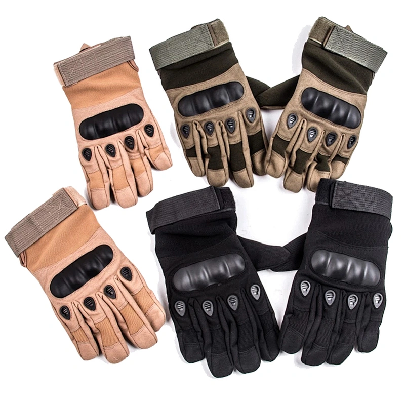 Wholesale Protective Shock Resistant Winter Full Finger Army Military Tactical Gloves For Army Shooting Policeman
