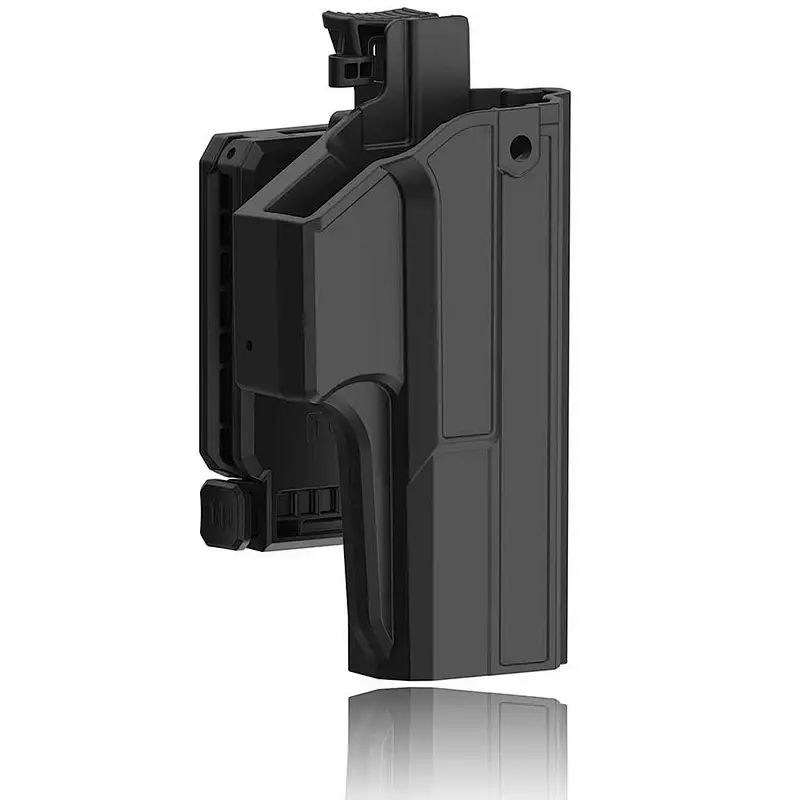 Thumb Release Glock 17 Holster Glock 22 31 Two-in-one Belt clip Holster, Tactical 360 Degrees Adjustable Holster