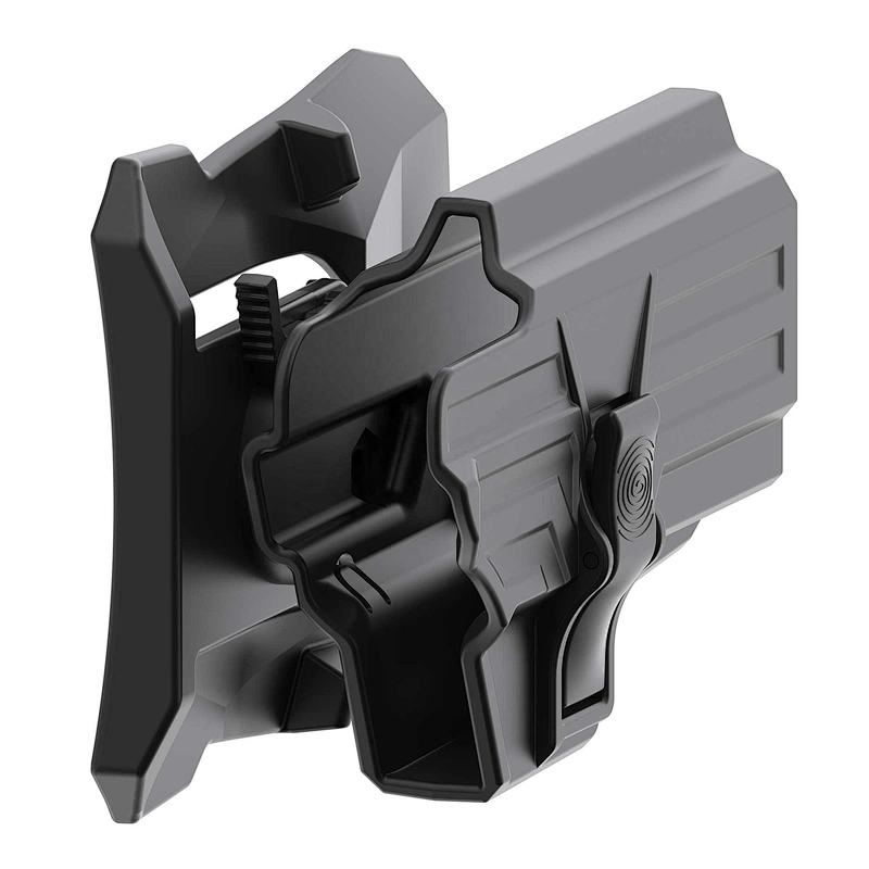 Sig Sauer P320 gun holster Auto-angle adjusting RH, Black MOLLE