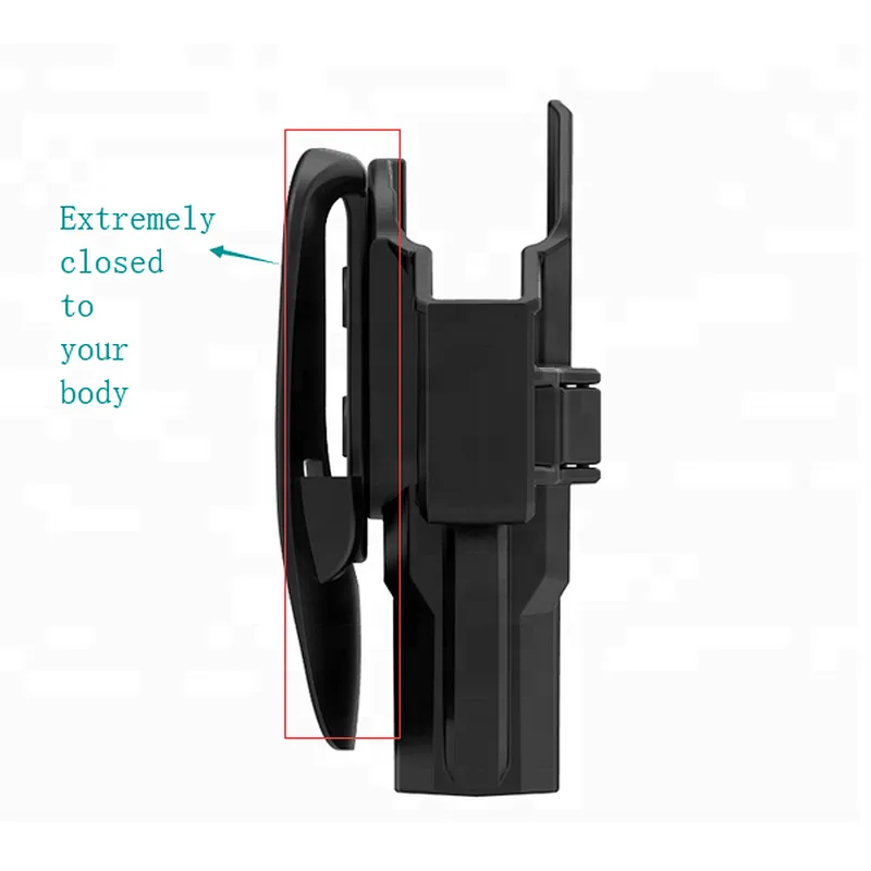 Paddle Attachment Accessory Tactical Gear 60 Degree Rotate Suitable for Paddle Holster