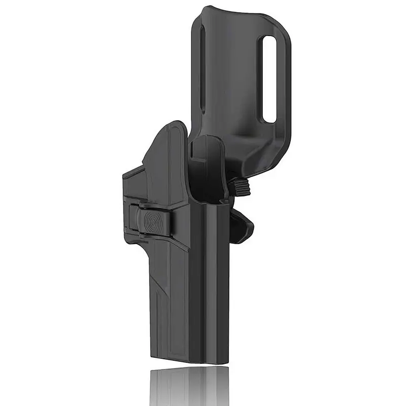 Glock 17 Glock 22 31 Drop Offset Holster(gen 1-5), Tactical 360 Degrees Adjustable Outside Waistband Holster