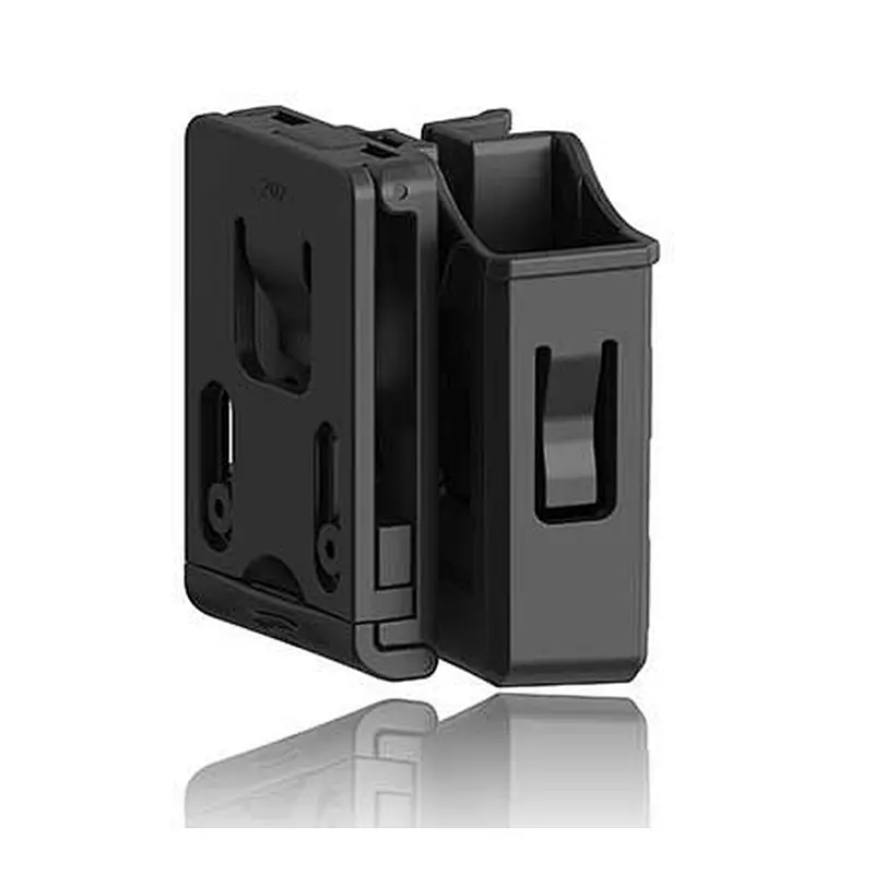 Black Color Tactical Military Police Magpouch Universal Double Stack Magazine Pouch