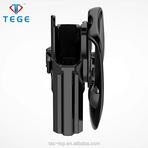 2018 New designed Glock19 outside waistband durable polymer holster fits Glock19/23/32 attached a paddle
