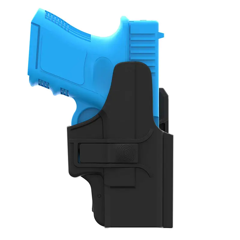 High Quality Certificates Belt Clip Holster Black Polymer Military Pistol Gun Holster for Glock 26/27/33 Gen 1-5