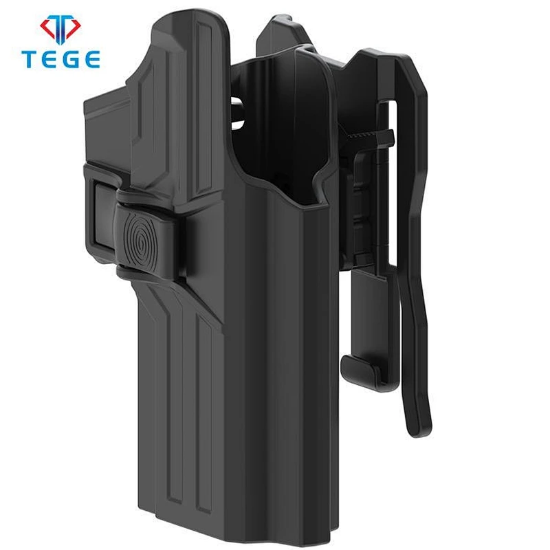 Sig Sauer P320 gun holster Auto-angle adjusting RH, Black MOLLE