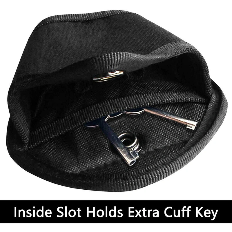 TEGE Excellent Police Nylon Black Handcuffs Pouch Bag Handcuff Holder Case China Manufacture