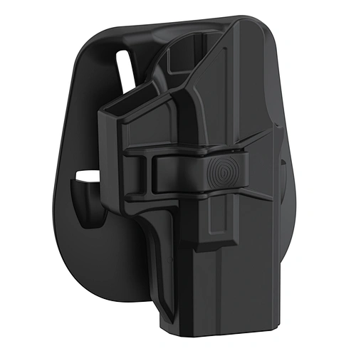 TEGE Glock 19 19X 23 32 45 Holster (Gen 1-5), Tactical Outside Waistband Belt Paddle Holsters with Adjustable Cant Fast Draw