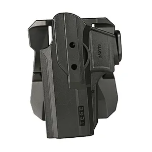 Tege 2020 hot selling Glock 17 19 19x 22 23 32 Left Right interchangeable gun holster with Paddle fast draw and quick release