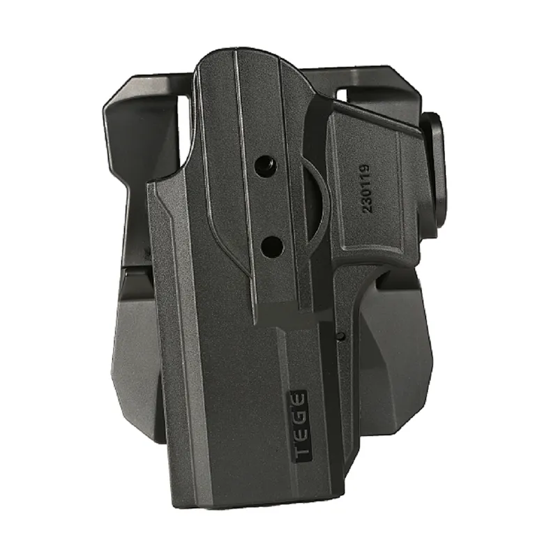 Tege 2020 hot selling Glock 17 19 19x 22 23 32 Left Right interchangeable gun holster with Paddle fast draw and quick release