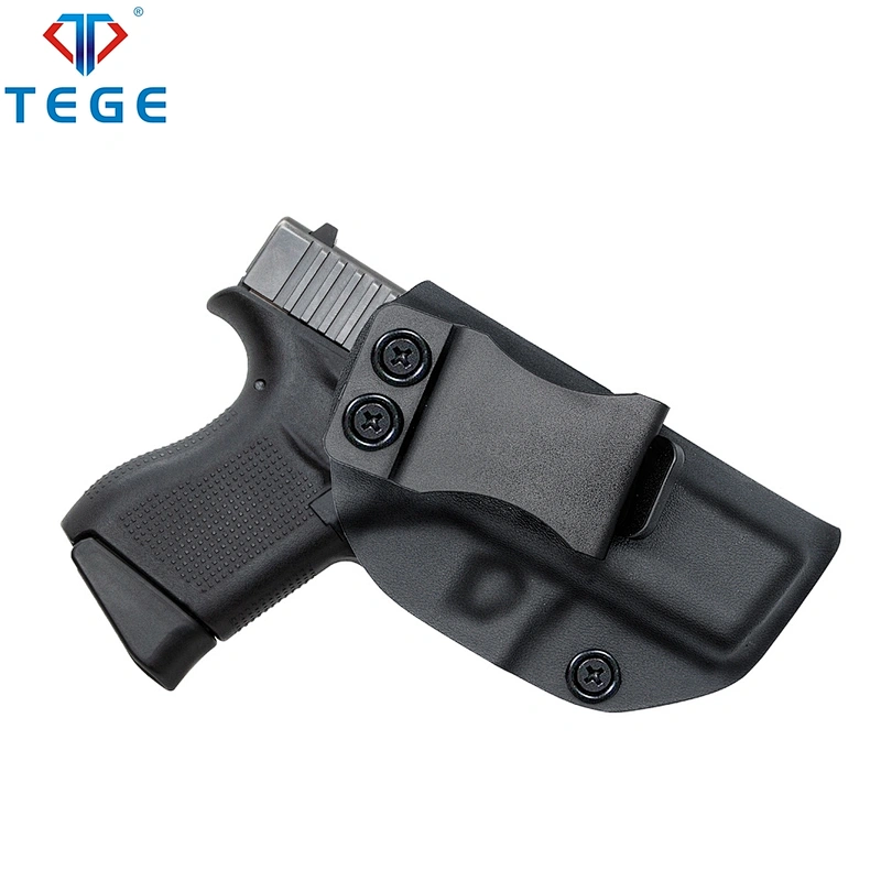 TEGE Kydex IWB Case Concealed Carry Light Small Size Men Women Military Tactical Police Civilian Pistol Holster Fits Glock 43
