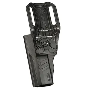 Tege polymer gun holster for CZ 75 SP-01 law enforcement with drop offset low carry attachment gun holster