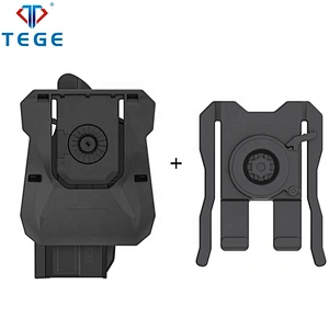 Tactical Gun Polymer Holster Paddle with MOLLE Multifunct Gun Holster Fits Glock 17/22/31 Gen 1-5