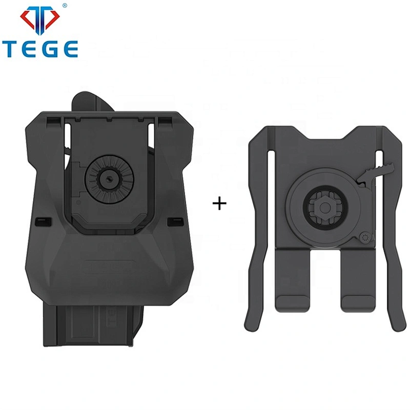 Tactical Gun Polymer Holster Paddle with MOLLE Multifunct Gun Holster Fits Glock 17/22/31 Gen 1-5
