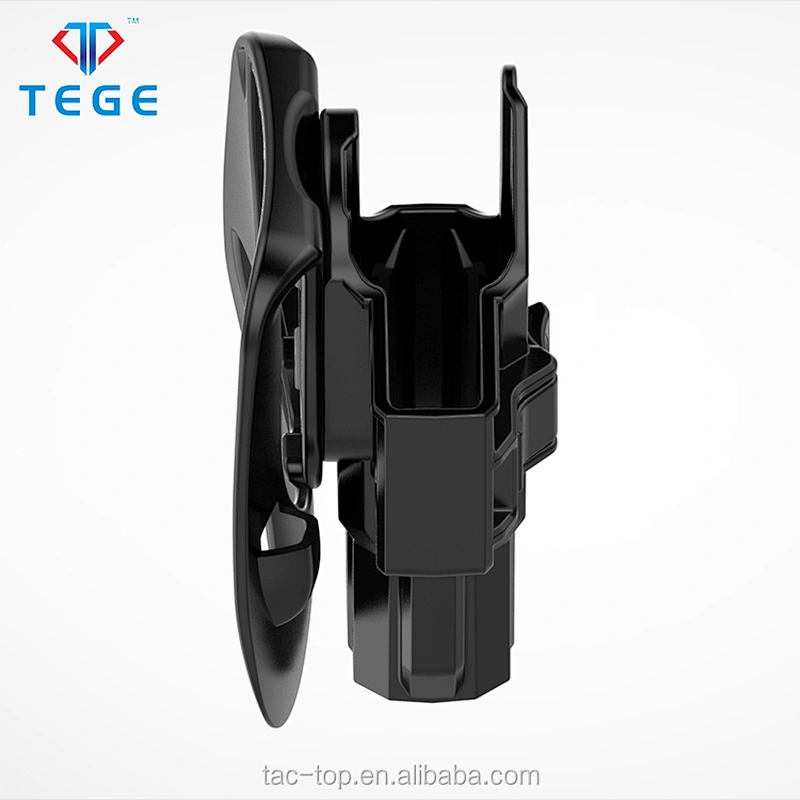 2018 New designed Glock19 outside waistband durable polymer holster fits Glock19/23/32 attached a paddle