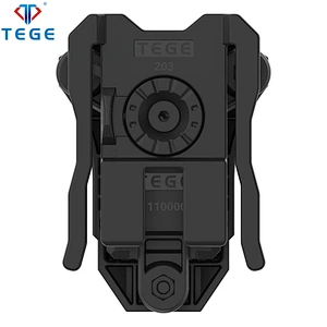 TEGE MOLLE System Tactical Black Pistol Magpouch Backup Universal Single Gun Magazine Pouch
