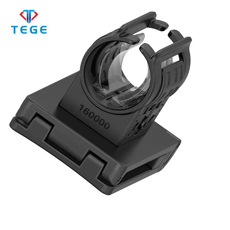 TEGE New Releasing Auto-angle Adjusting Military Belt Clip Universal Flashlight Holder
