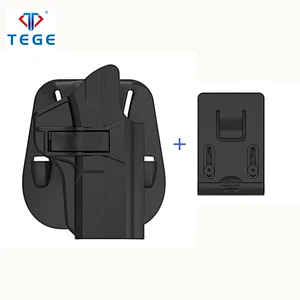 Holster Fits Smith&Wesson M&P 9mm Pistol With Paddle and Belt Clip Attachment  Right Hand Holster