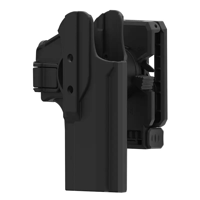 Polymer Left Right Interchangeable Concealed Tactical Pistol Gun Holster for Glock 17,19, 19X , 22, 23, 31, 32