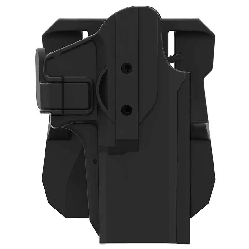 TEGE Perfect Fit Glock 17 22 31 Quick Release Durable Polymer Duty Holster for Both Right Handed & Left Handed