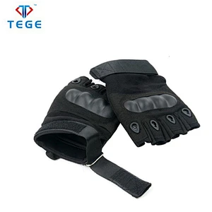 TEGE Wholesale Outdoor Hunting Gloves Military Tactical Gloves Half Finger Fingerless Hand Protection Gloves