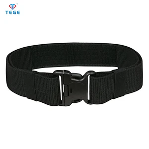 Tactical Belt 2 Inch Waist Belt Adjustable Military Style Nylon Duty Belt with Quick-Release Double Buckle