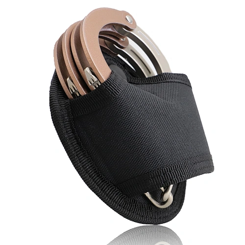 TEGE 2021 Hot Sales Military Tactical Handcuffs Cuff Quick Release Handcuff Holder Case