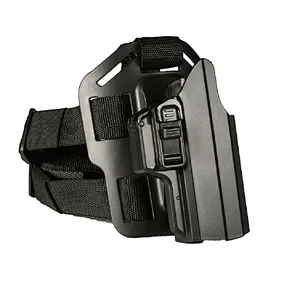Tege ipsc universal gun holster tactical gear leg holster for Glock Beretta CZ P07 with leg platform attachment