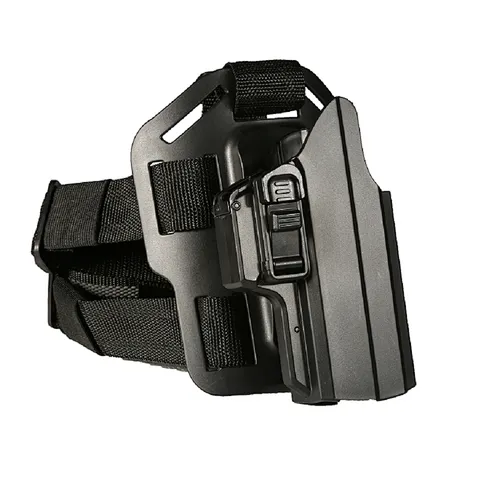 Tege ipsc universal gun holster tactical gear leg holster for Glock Beretta CZ P07 with leg platform attachment