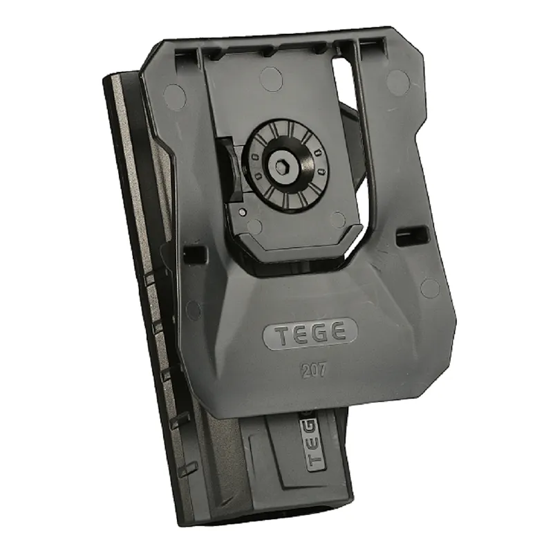 TEGE Polymer Pistol Holster Colt 1911 Holster With Paddle Attachment Fast Draw & Quick Release Gun Holster