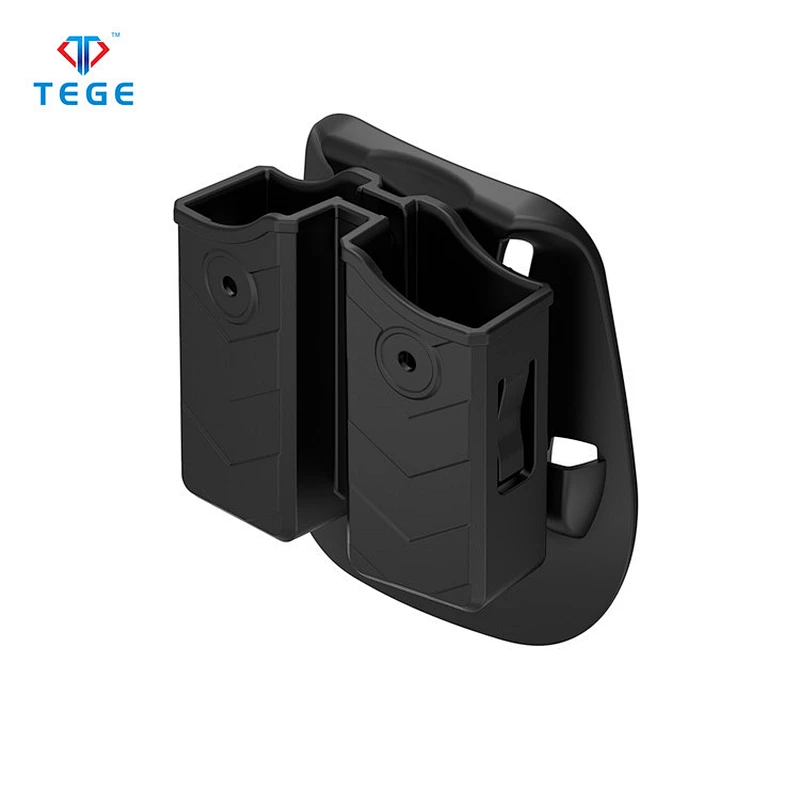 Polymer double magazine pouch for Glock17 Glock19 magazine