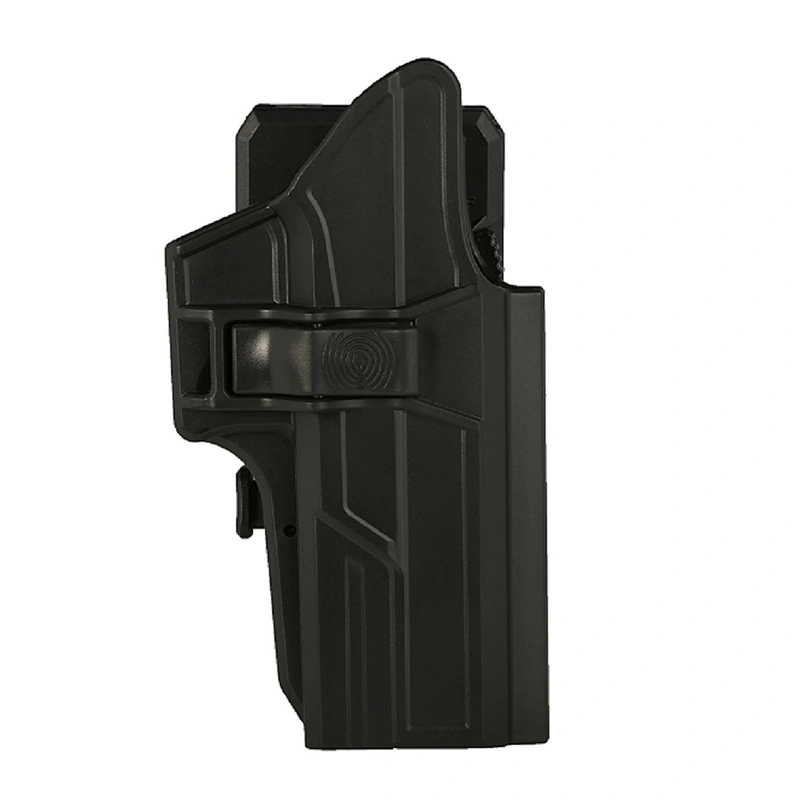 Tege polymer gun holster for Glock 17/22/31 with Paddle & Two-in-one belt clip attachments
